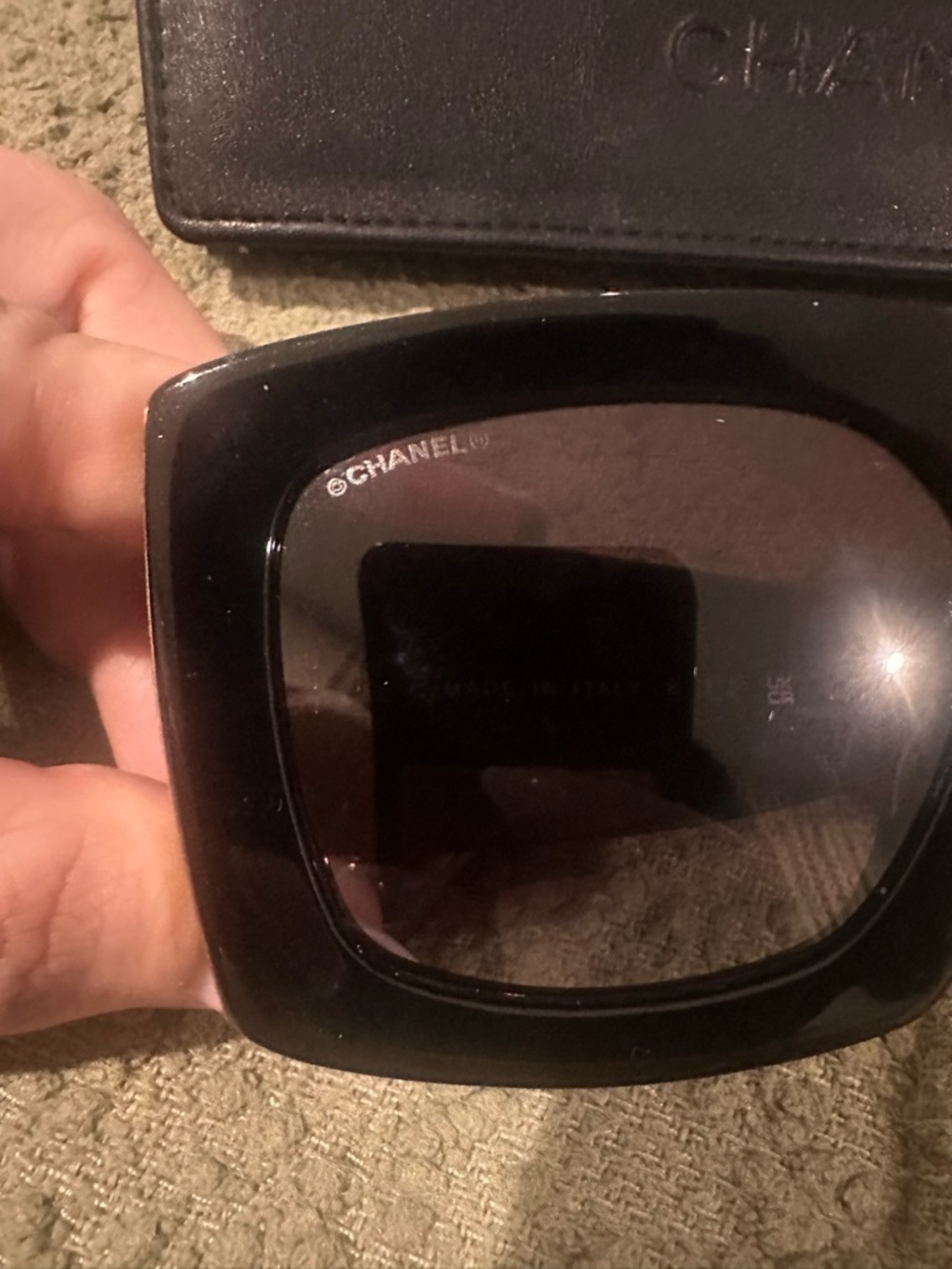 Authentic Chanel rectangle sunglasses - Picture 5 of 11